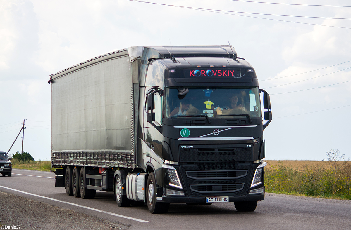 Закарпатская область, № АО 1100 ВО — Volvo ('2012) FH.460