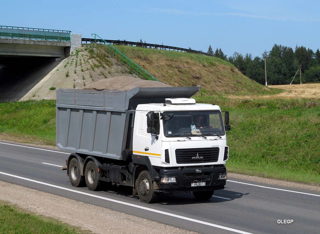 Витебская область, № АК 2857-2 — МАЗ-6501 (общая модель)