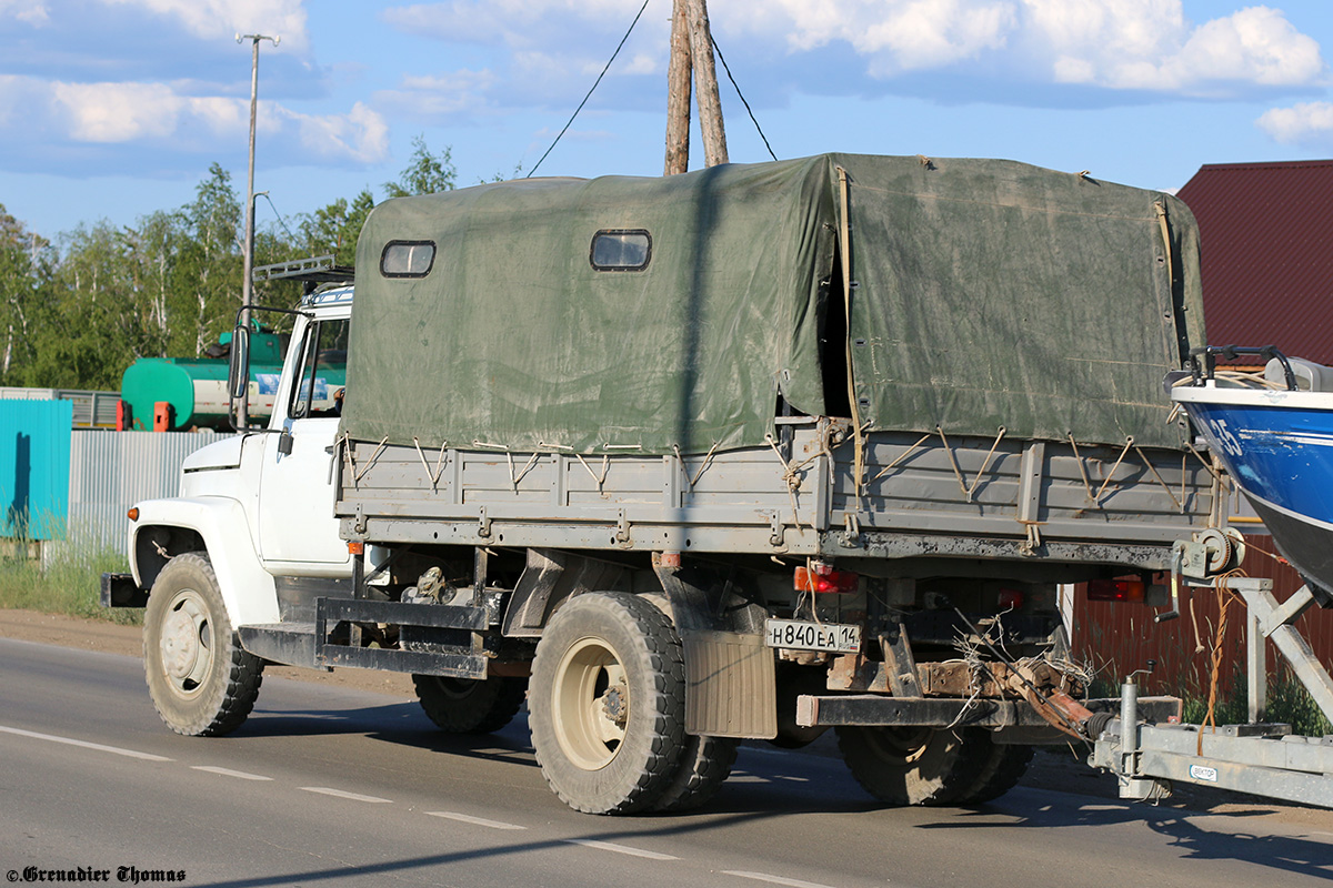 Саха (Якутия), № Н 840 ЕА 14 — ГАЗ-33073