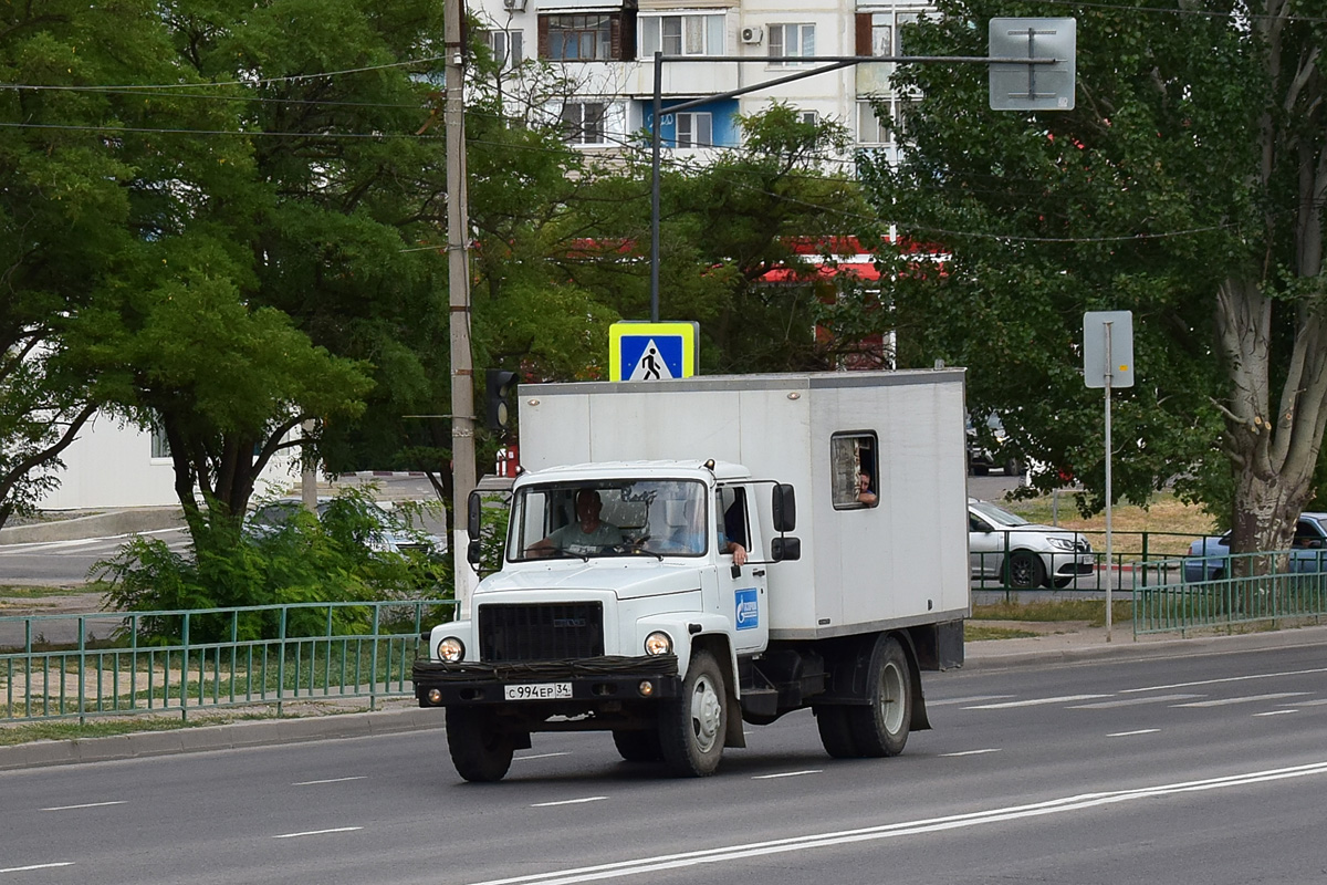Волгоградская область, № С 994 ЕР 34 — ГАЗ-3309