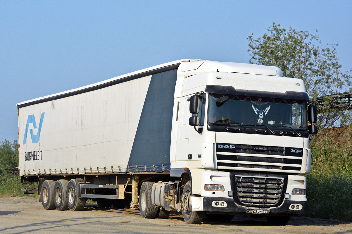 Москва, № А 143 КХ 777 — DAF XF105 FT