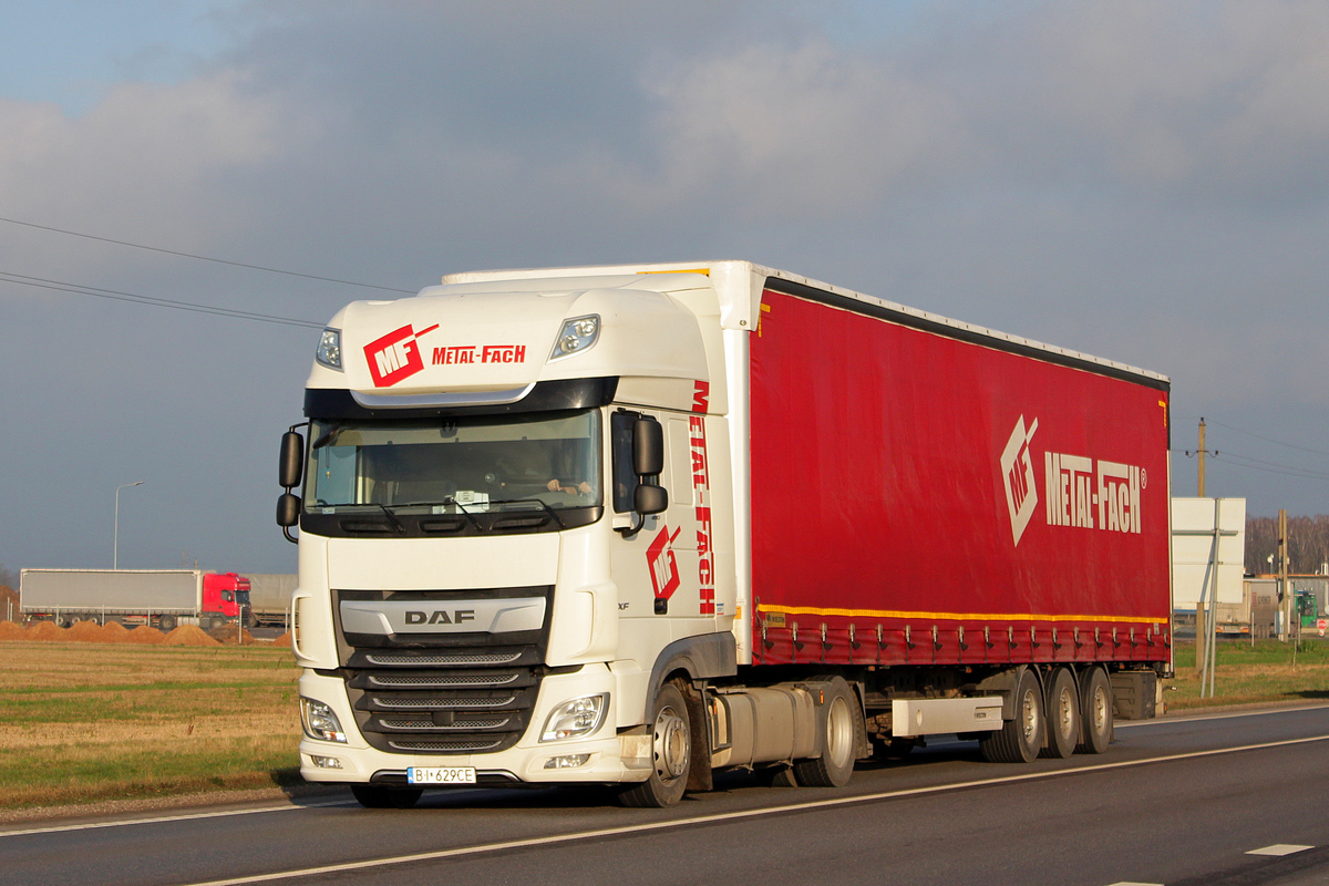 Польша, № BI 629CE — DAF XF Euro6 FT
