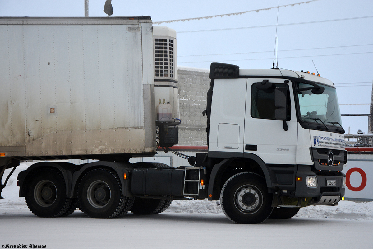 Саха (Якутия), № К 908 РО 750 — Mercedes-Benz Actros '09 3346 [Z9M]