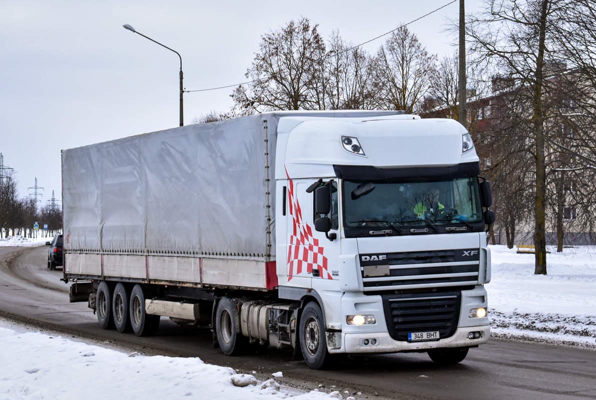 Эстония, № 348 BHT — DAF XF105 FT