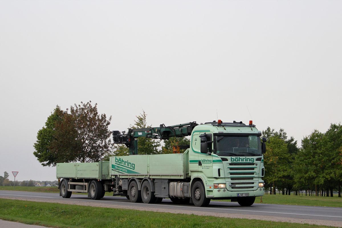 Литва, № LNE 599 — Scania ('2004) R440