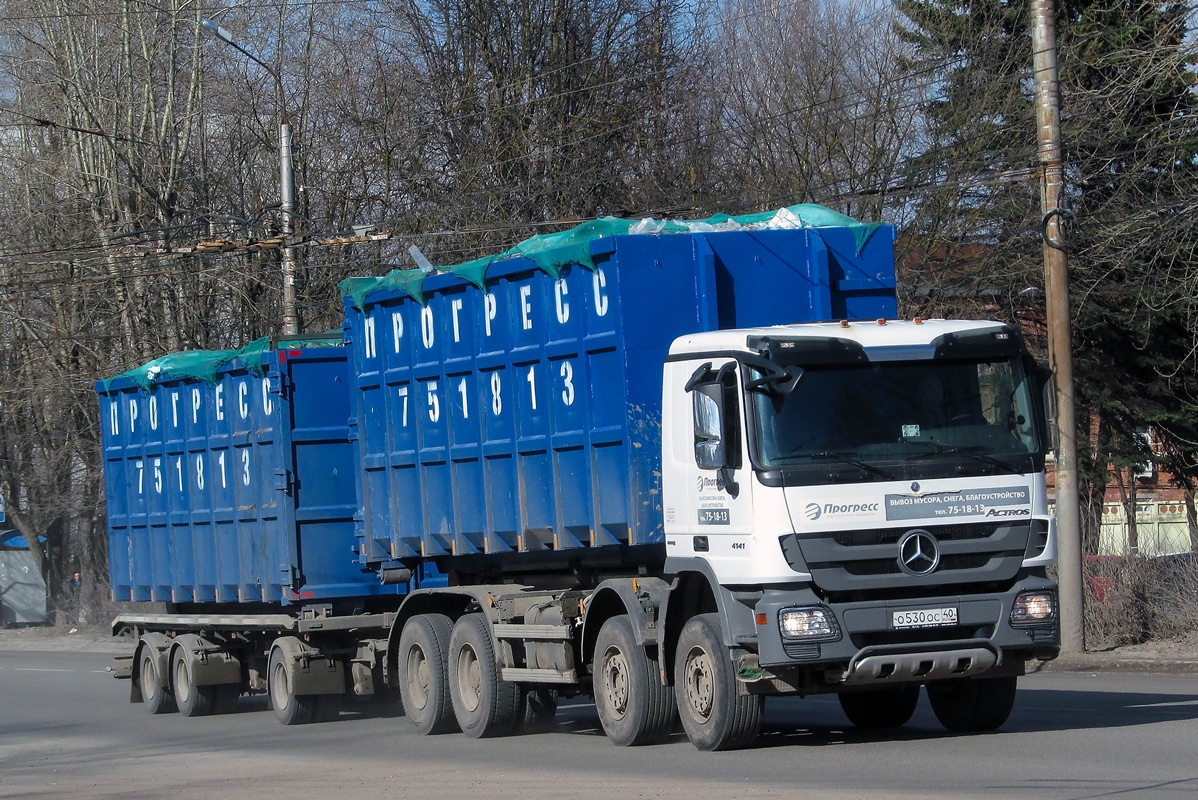 Калужская область, № О 530 ОС 40 — Mercedes-Benz Actros '09 4141 [Z9M]