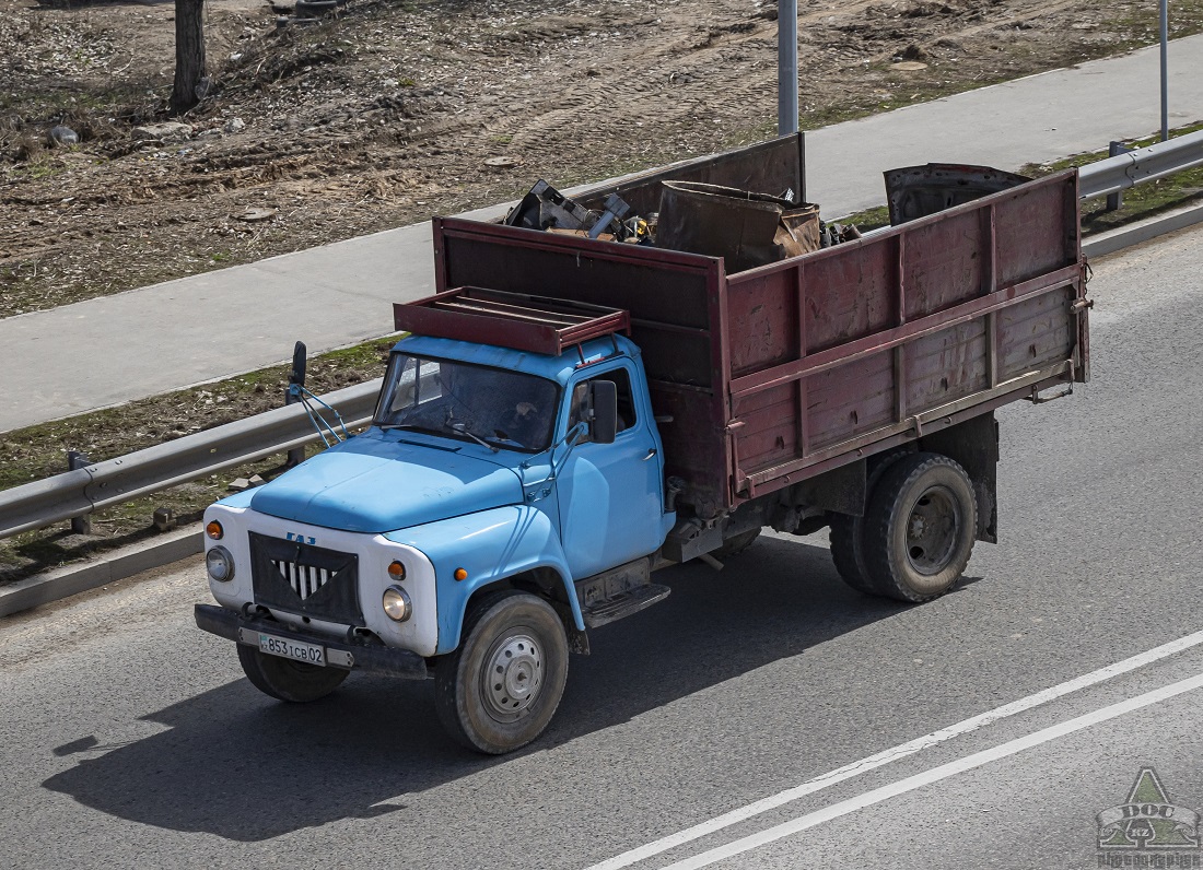 Алматы, № 853 ICB 02 — ГАЗ-53-02