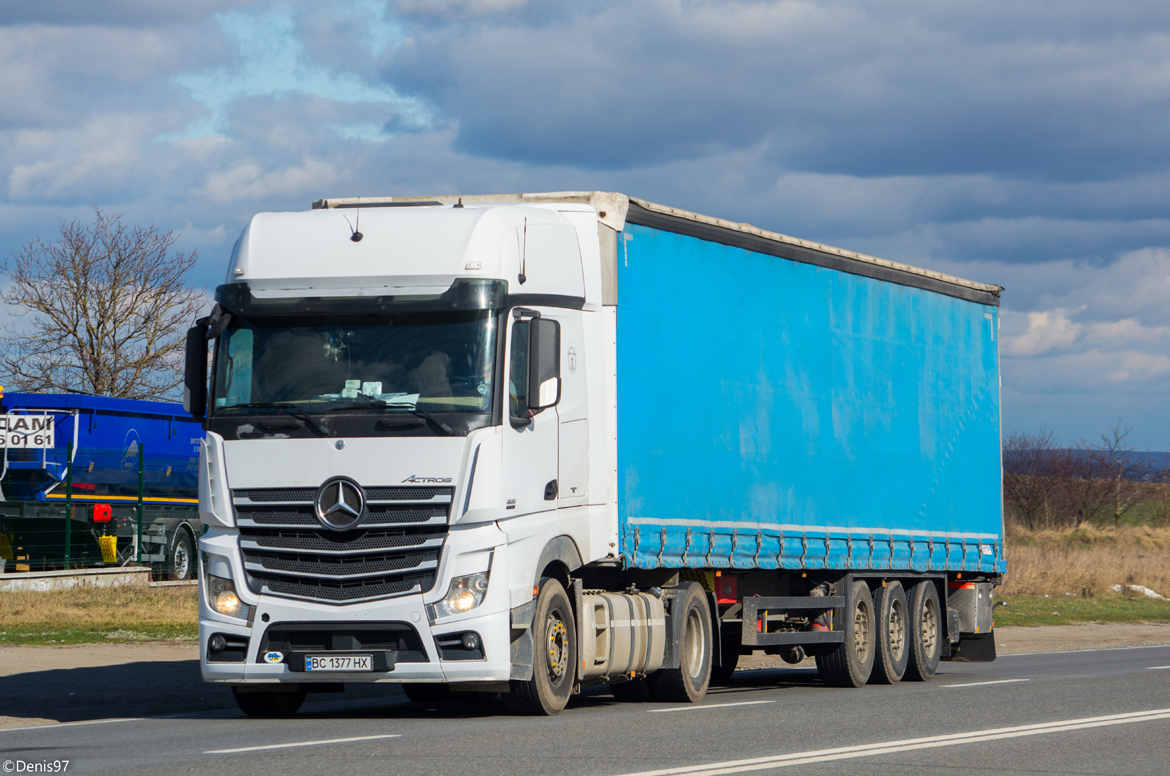 Львовская область, № ВС 1377 НХ — Mercedes-Benz Actros ('2011) 1851