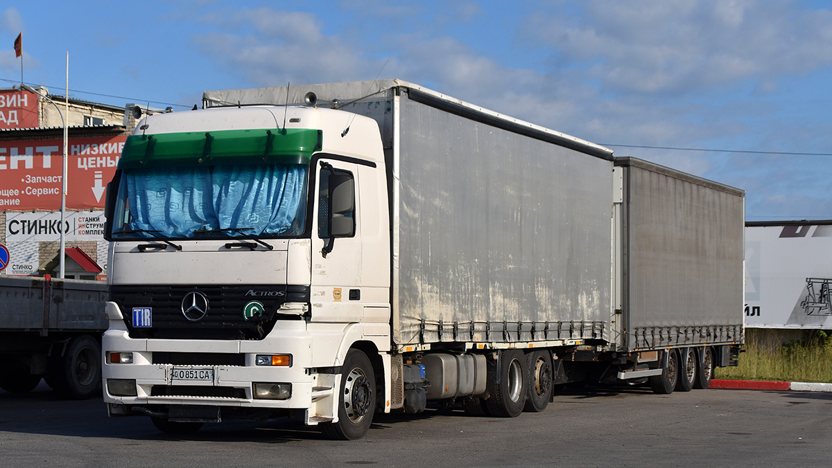 Узбекистан, № 40 O 851 CA — Mercedes-Benz Actros ('1997)