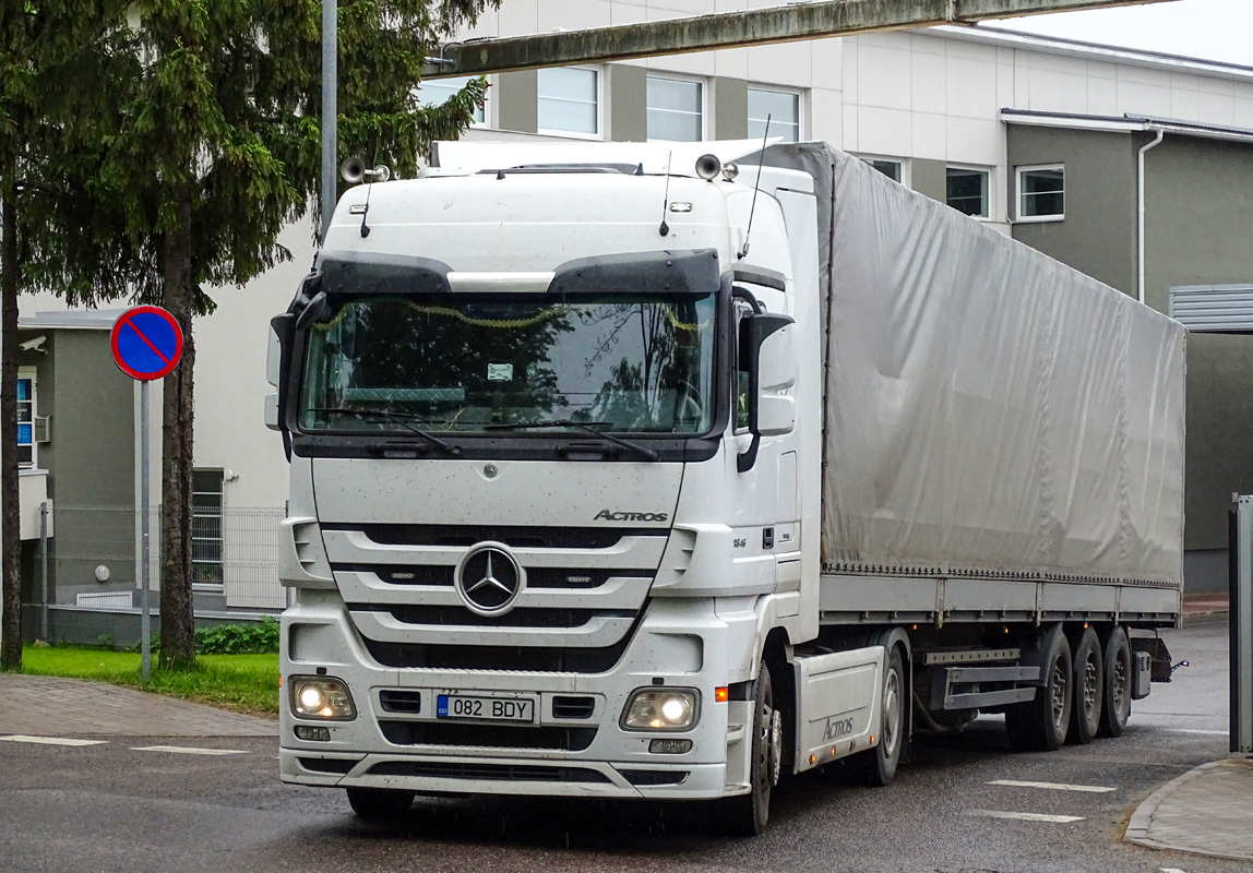 Эстония, № 082 BDY — Mercedes-Benz Actros ('2009) 1846