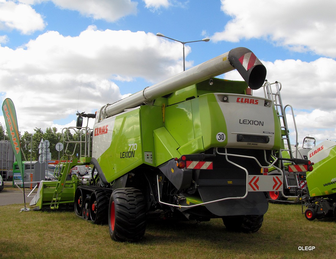 Минск, № (BY-7) Б/Н СТ 0078 — Claas Lexion (общая модель); Минск — Выставка "БЕЛАГРО-2018"