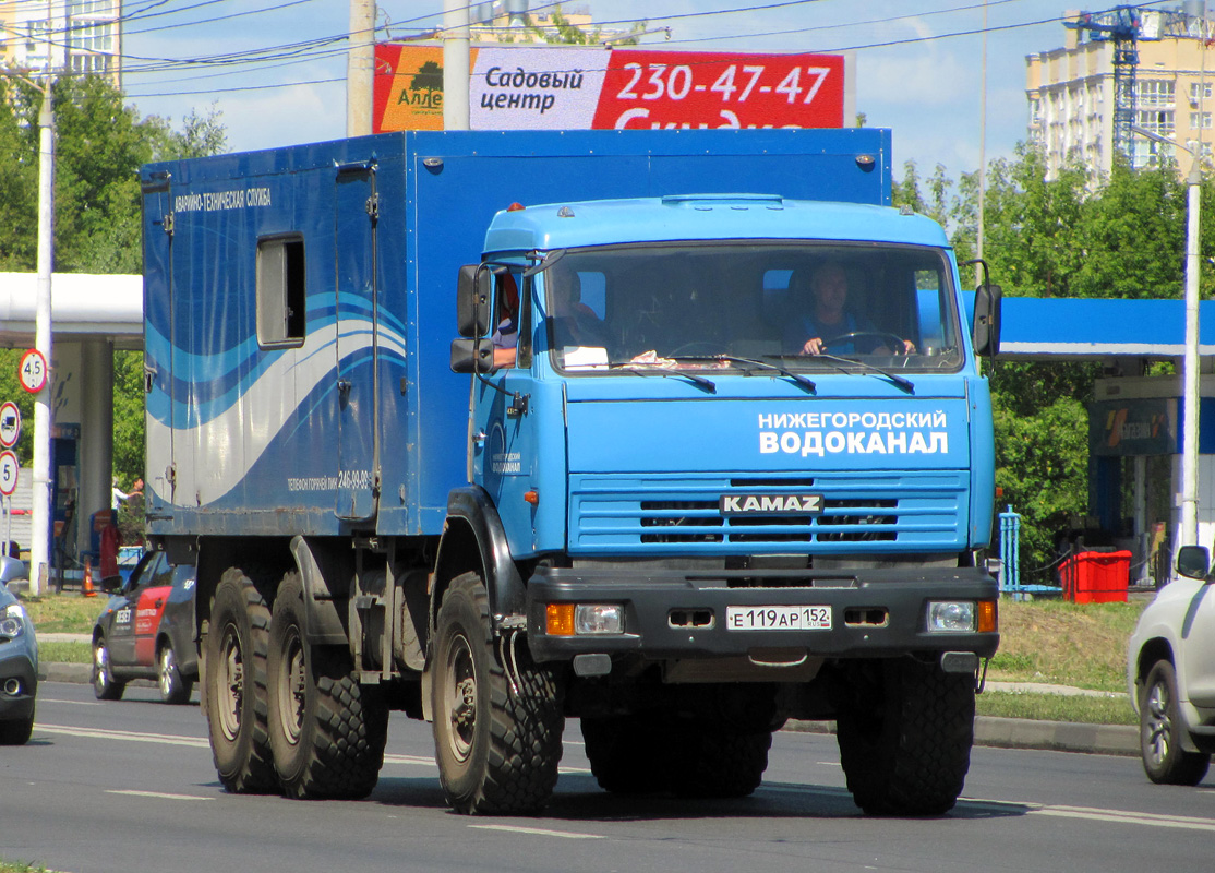Нижегородская область, № Е 119 АР 152 — КамАЗ-43118-10 [43118K]