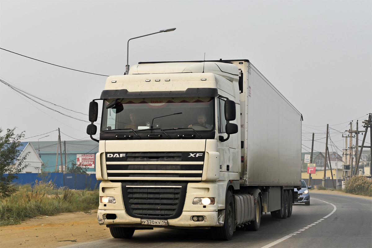 Саха (Якутия), № У 370 КХ 14 — DAF XF105 FT