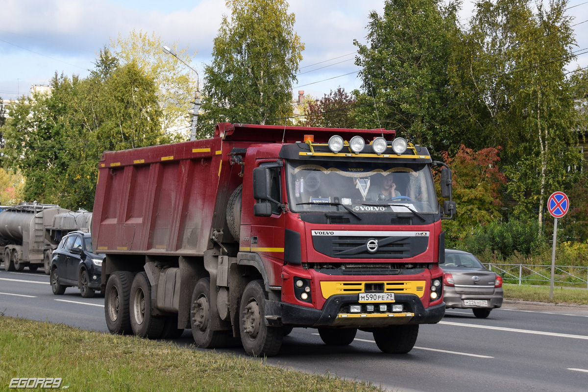 Архангельская область, № М 590 РЕ 29 — Volvo ('2010) FMX.400 [X9P]