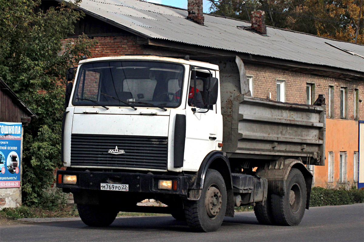Алтайский край, № М 769 РО 22 — МАЗ-5551A2
