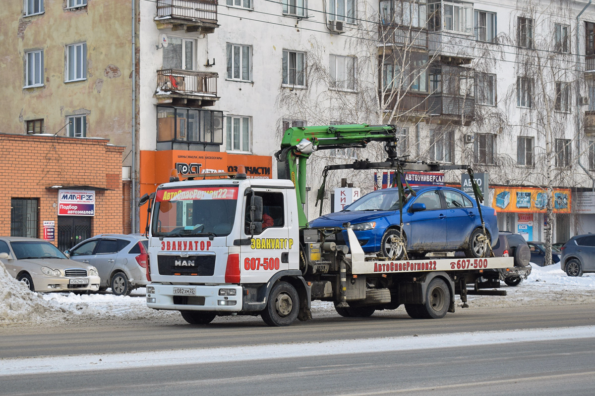 Алтайский край, № Х 082 ХМ 22 — MAN TGL 12.180