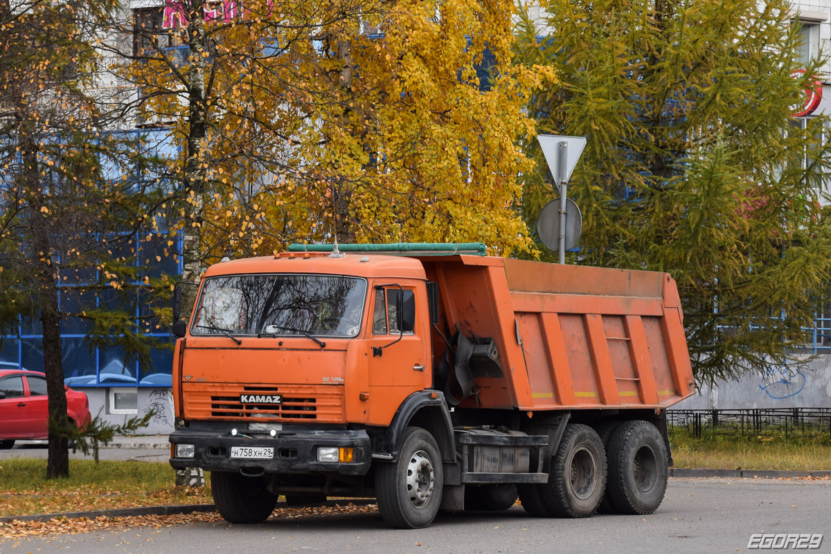 Архангельская область, № Н 758 ХН 29 — КамАЗ-65115 [651150]