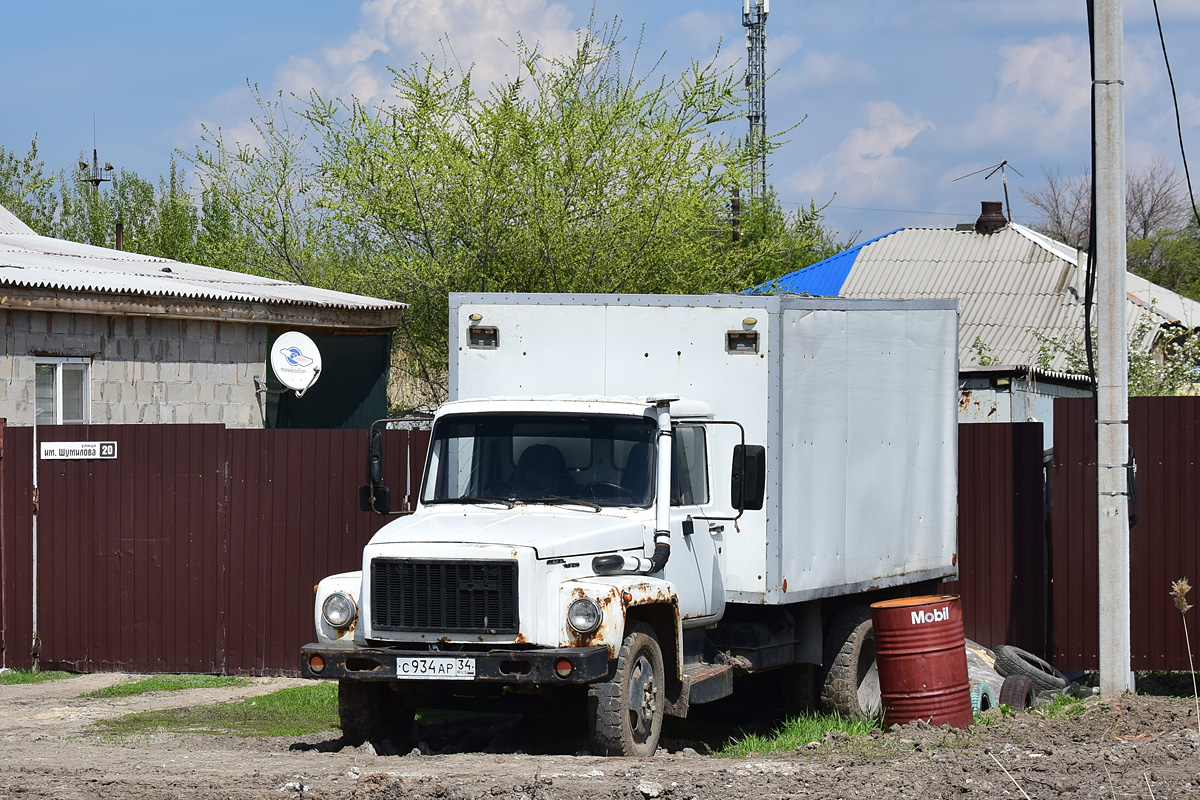 Волгоградская область, № С 934 АР 34 — ГАЗ-3309