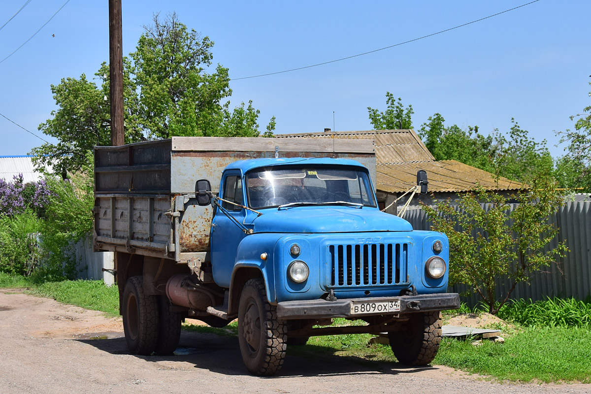 Волгоградская область, № В 809 ОХ 34 — ГАЗ-53-14, ГАЗ-53-14-01