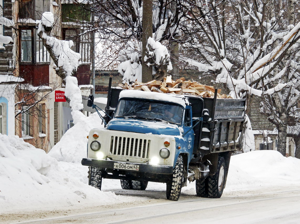 Кировская область, № А 006 ОМ 43 — ГАЗ-53-12