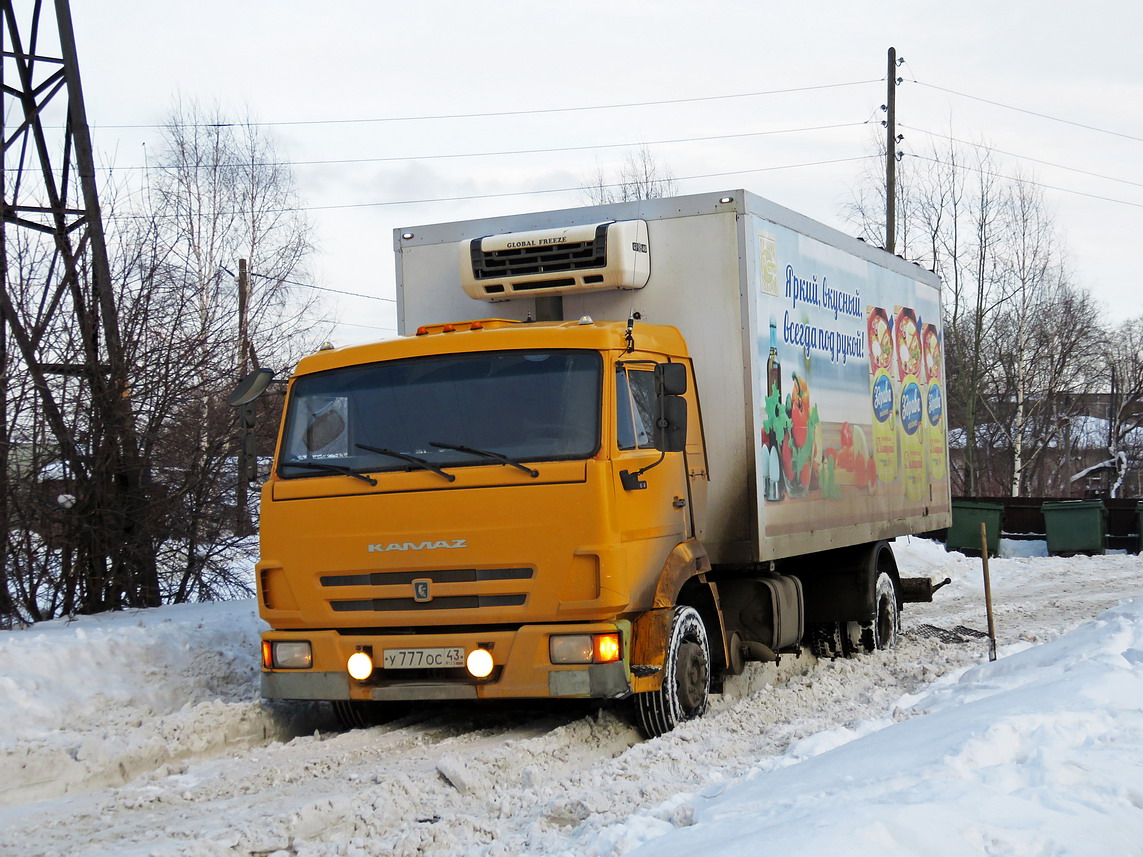 Кировская область, № У 777 ОС 43 — КамАЗ-4308-R4(28)