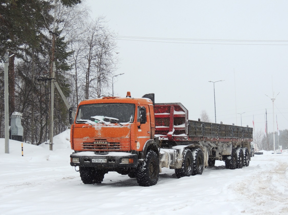 Татарстан, № В 210 СА 116 — КамАЗ-44108-10 [44108K]
