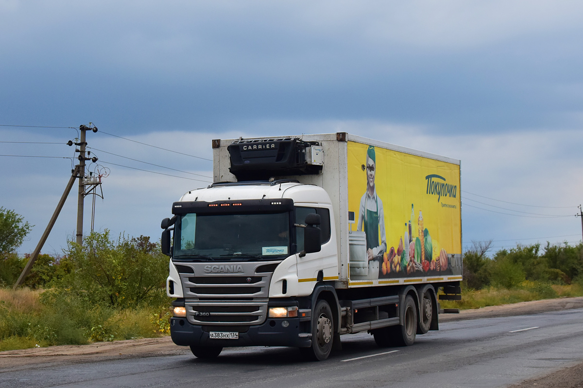 Волгоградская область, № А 383 НХ 134 — Scania ('2011) P360