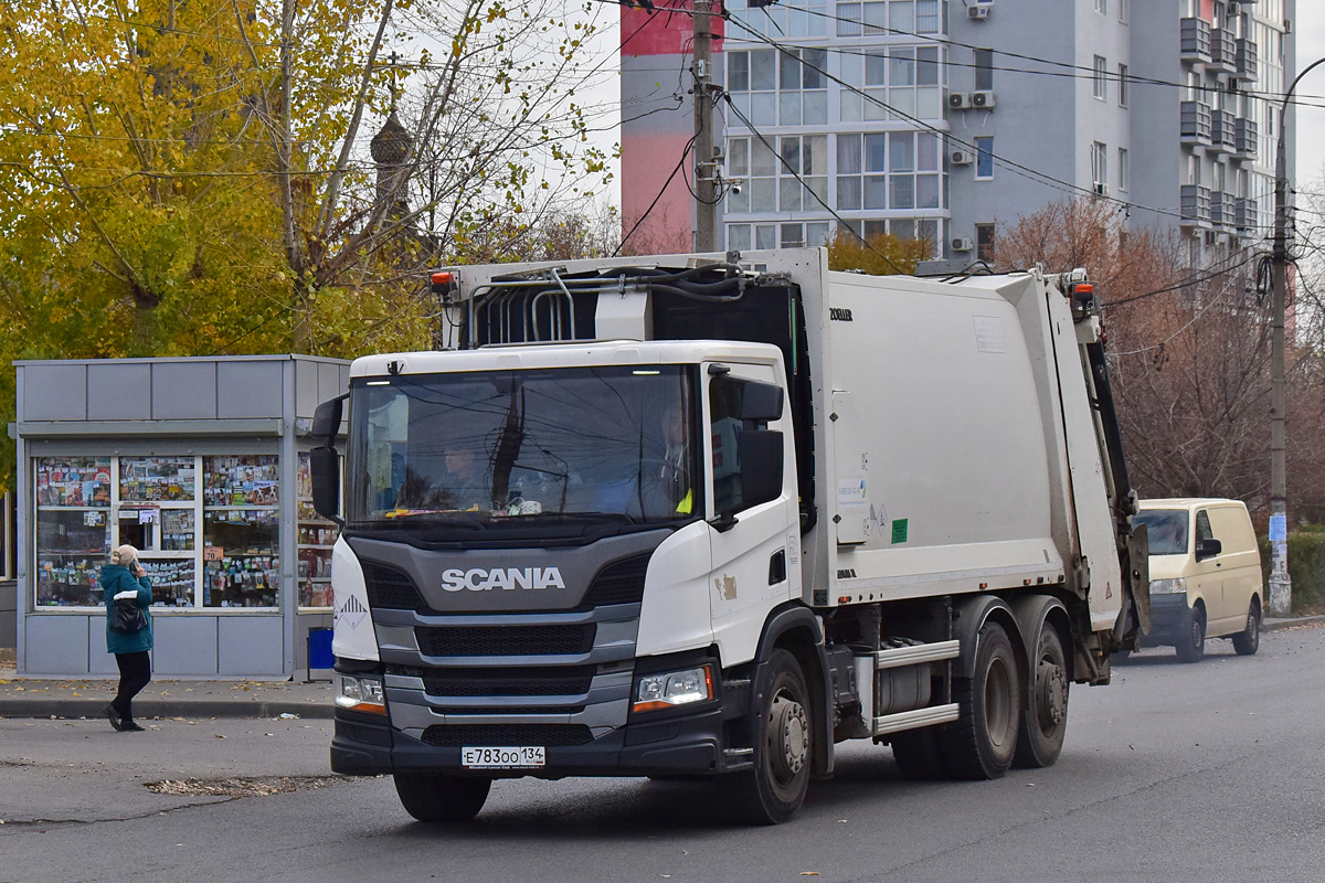 Волгоградская область, № Е 783 ОО 134 — Scania ('2016) P380