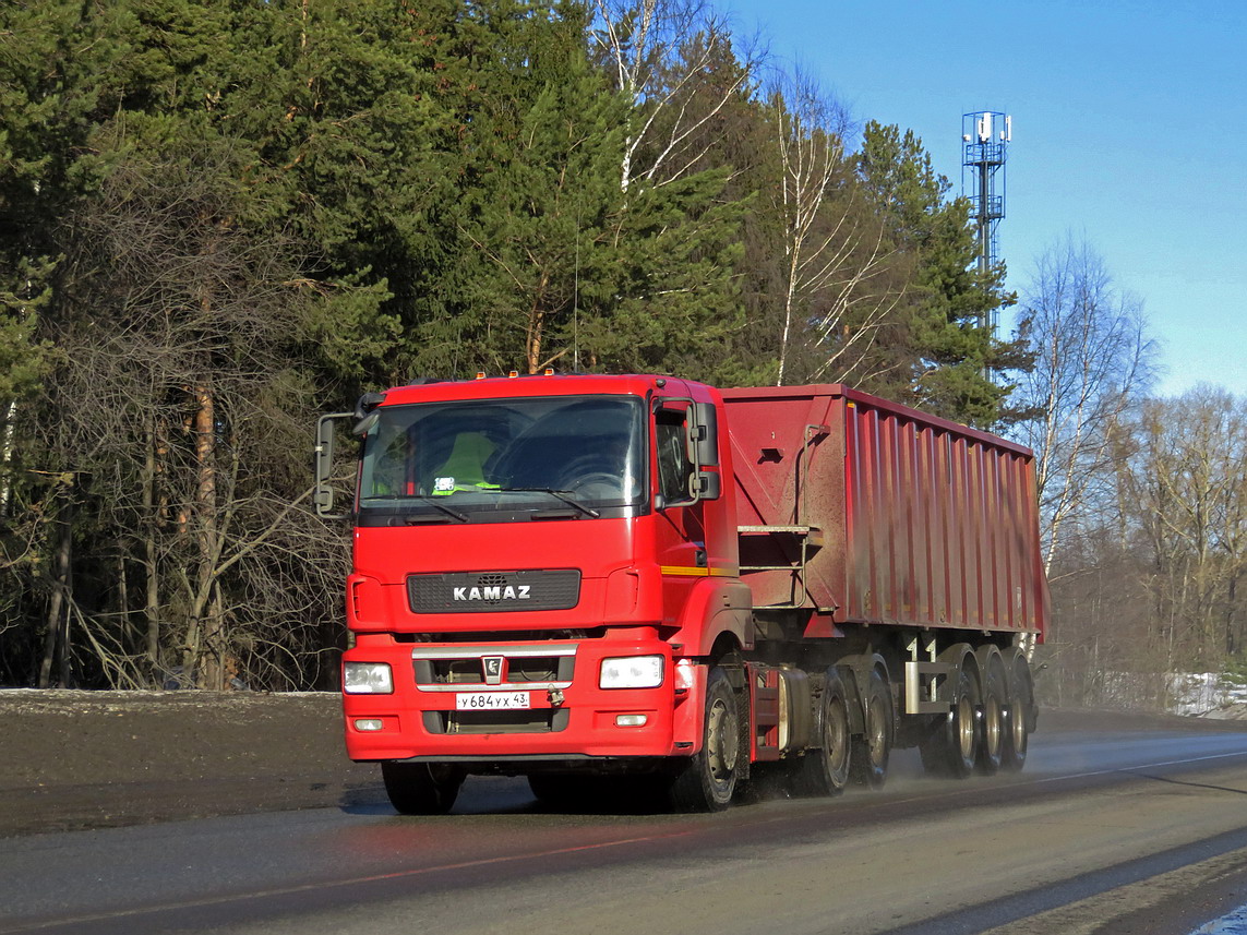 Кировская область, № У 684 УХ 43 — КамАЗ-65806-T5