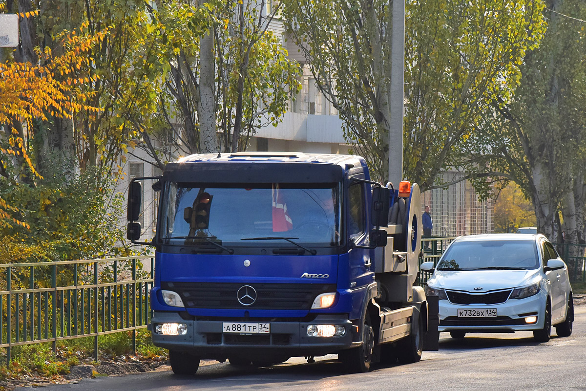 Волгоградская область, № А 881 ТР 34 — Mercedes-Benz Atego 1018