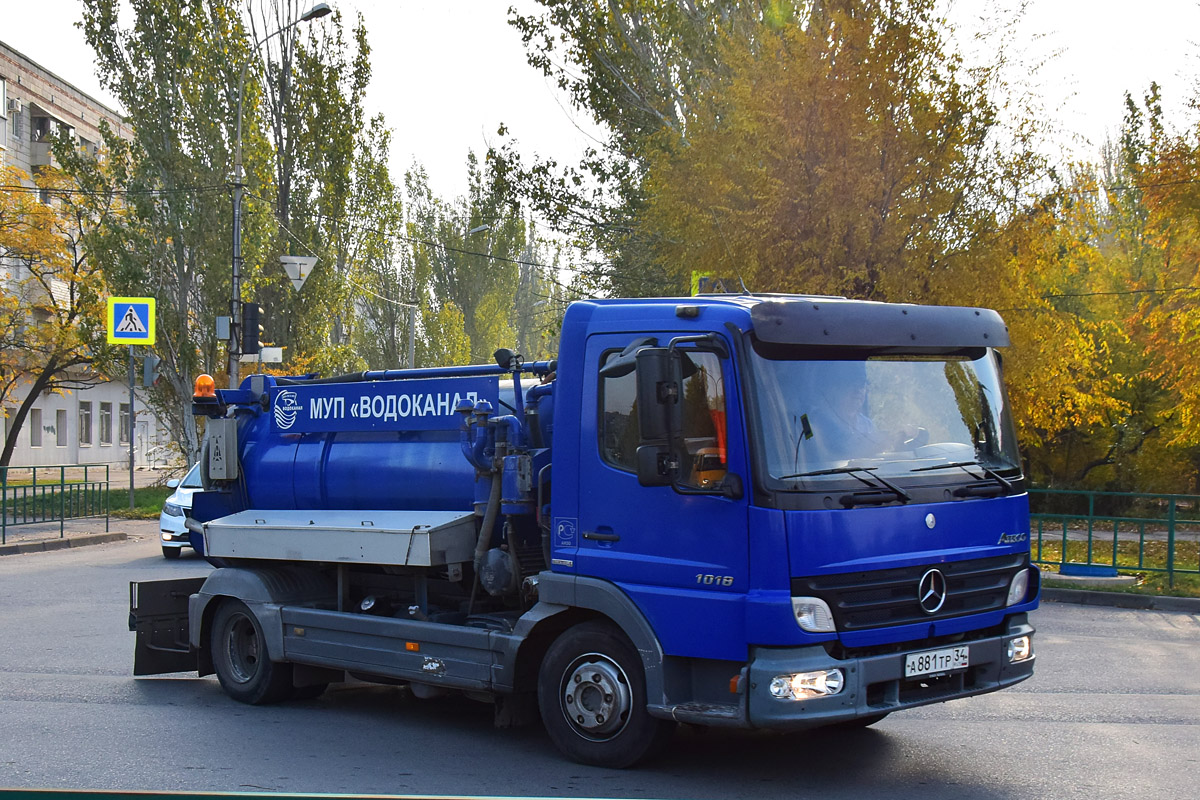 Волгоградская область, № А 881 ТР 34 — Mercedes-Benz Atego 1018