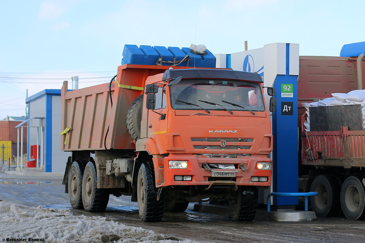 Саха (Якутия), № Х 046 МТ 14 — КамАЗ-65222-43 [652224]
