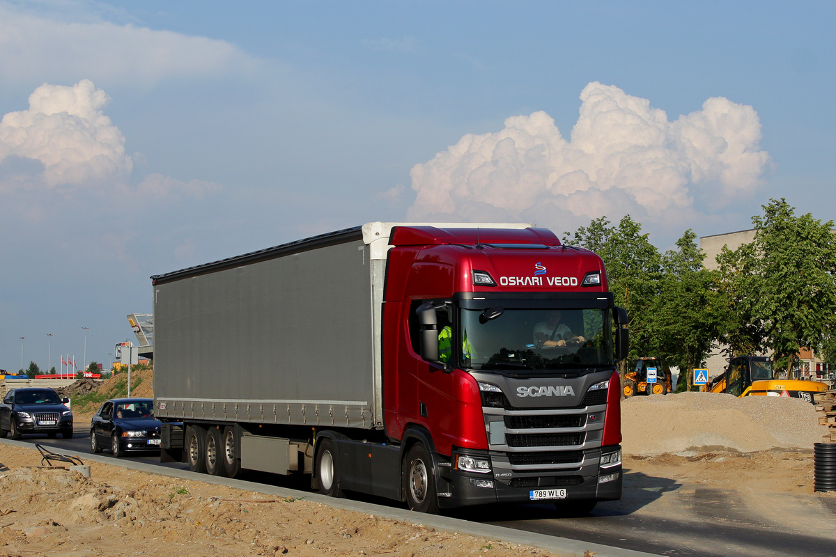 Эстония, № 789 WLG — Scania ('2016) R450
