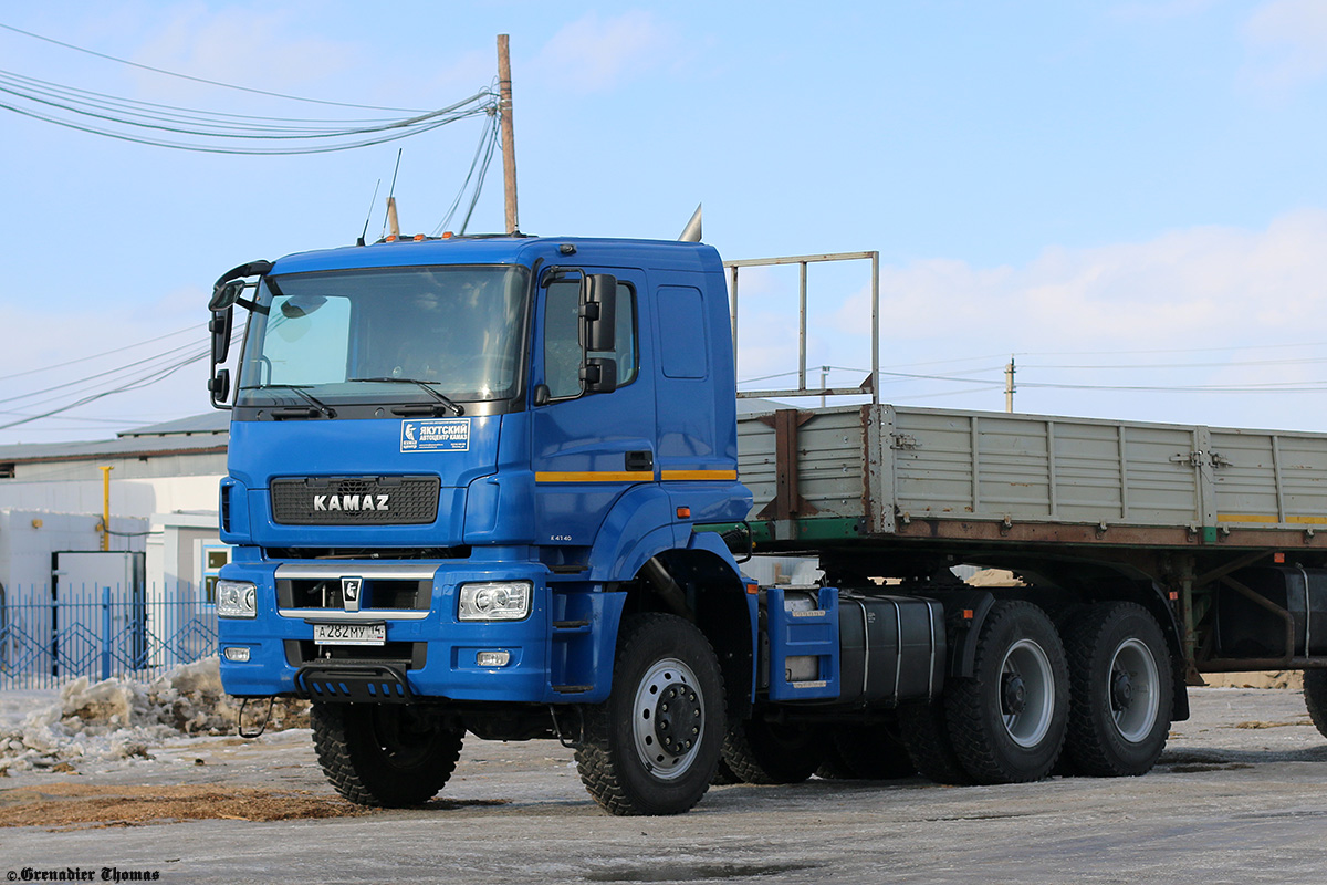 Саха (Якутия), № А 282 МУ 14 — КамАЗ-65802