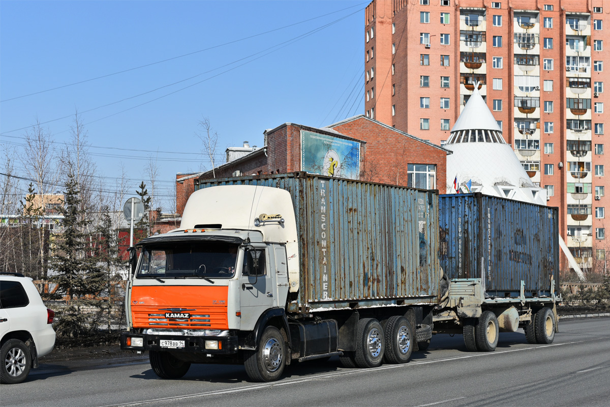 Саха (Якутия), № С 978 ВВ 14 — КамАЗ-53215 [532150]