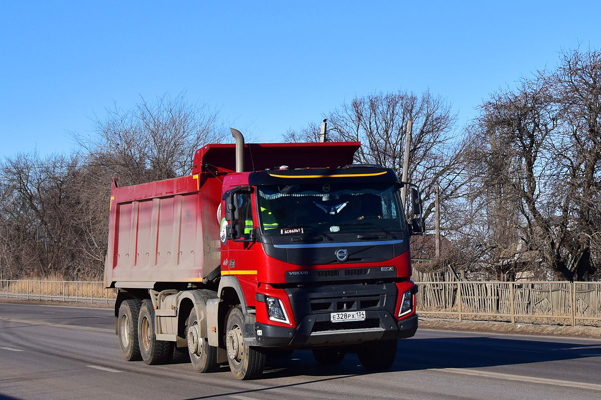 Волгоградская область, № Е 328 РХ 134 — Volvo ('2013) FMX.420 [X9P]