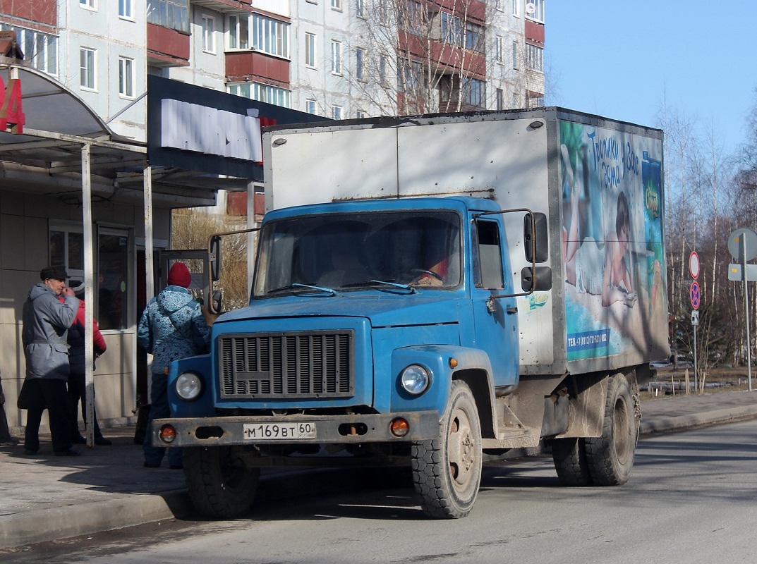 Псковская область, № М 169 ВТ 60 — ГАЗ-3307