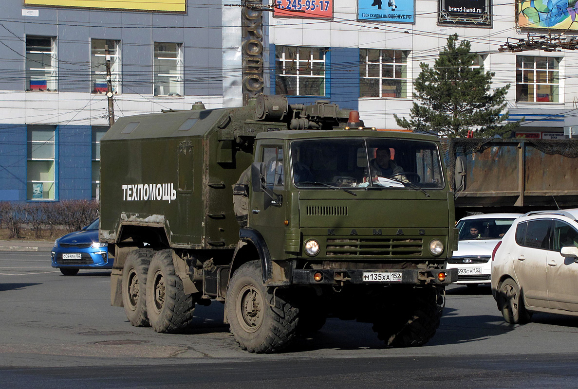 Нижегородская область, № М 135 ХА 152 — КамАЗ-4310