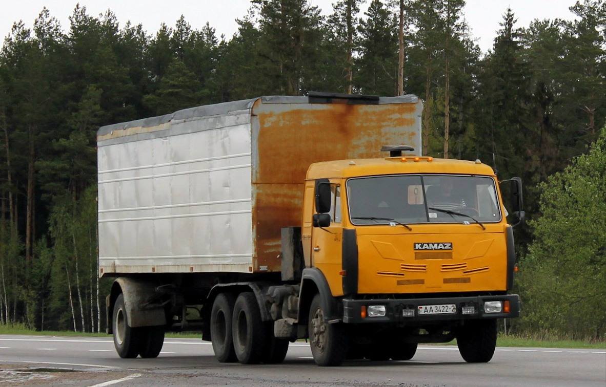 Витебская область, № АА 3422-2 — КамАЗ (общая модель)