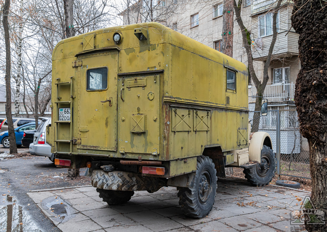 Алматы, № 663 DQA 02 — ГАЗ-63Э/АЭ