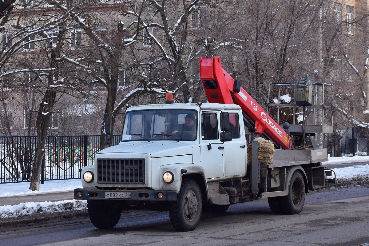 Волгоградская область, № С 882 КА 34 — ГАЗ-3309 Волгоградская область, № С 882 КА 34 — ГАЗ-3309