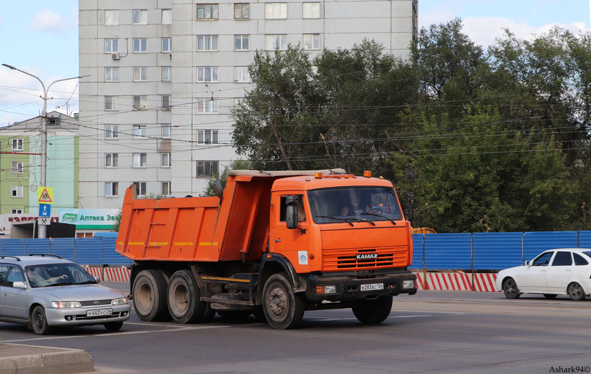 Красноярский край, № В 283 ВС 124 — КамАЗ-65115-D3(97)