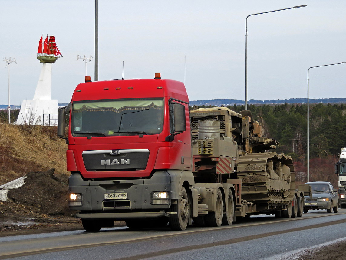 Новосибирская область, № Н 060 УХ 154 — MAN TGX ('2007) 26.440