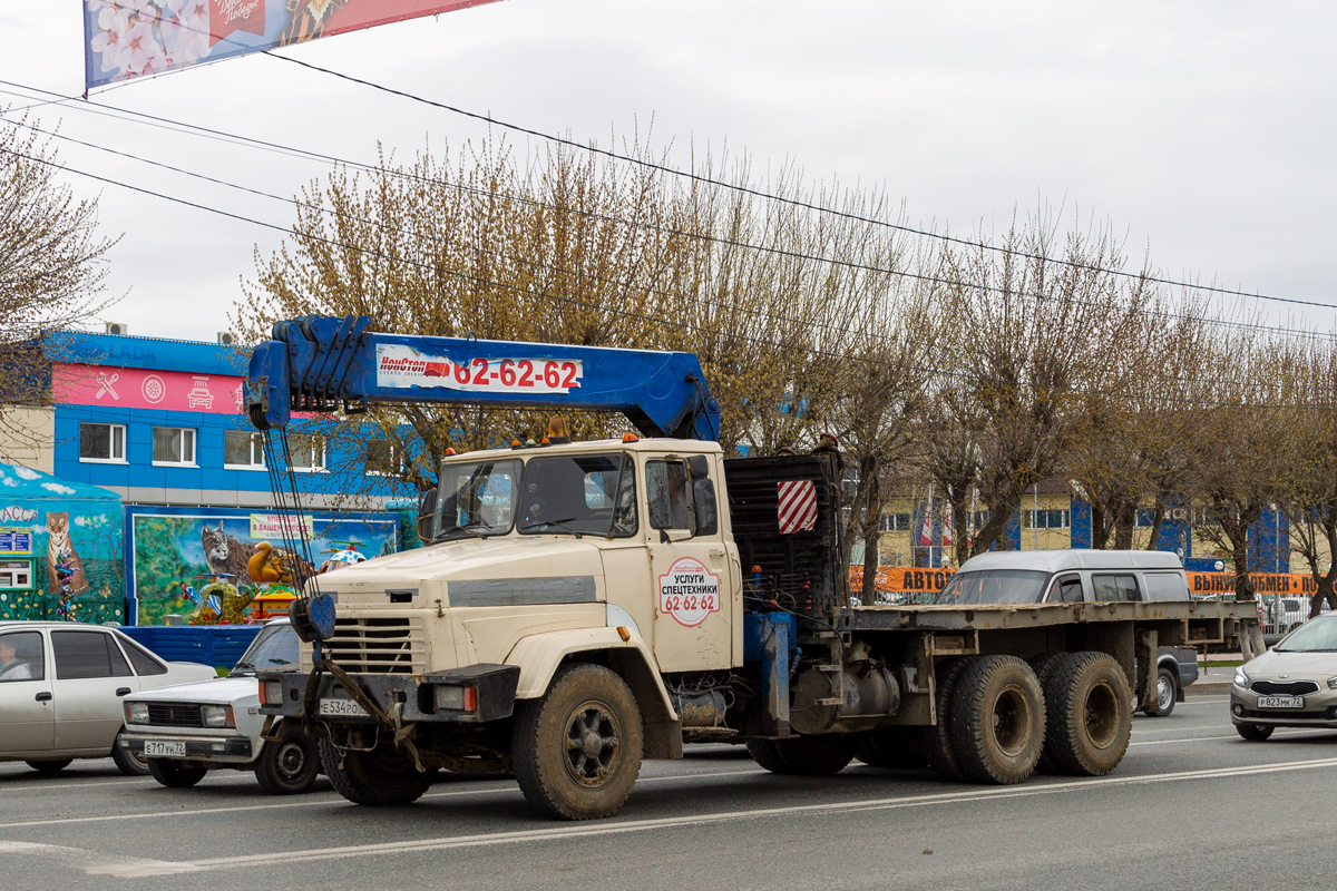 Тюменская область, № Е 534 РО 72 — КрАЗ-250