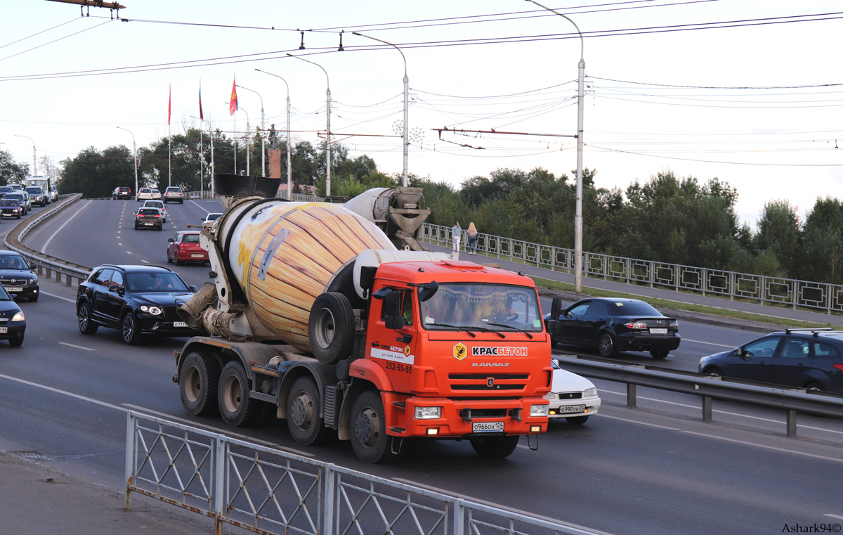 Красноярский край, № О 966 ОН 124 — КамАЗ-6540-A5(48) Красноярский край, № О 966 ОН 124 — КамАЗ-6540-A5(48)