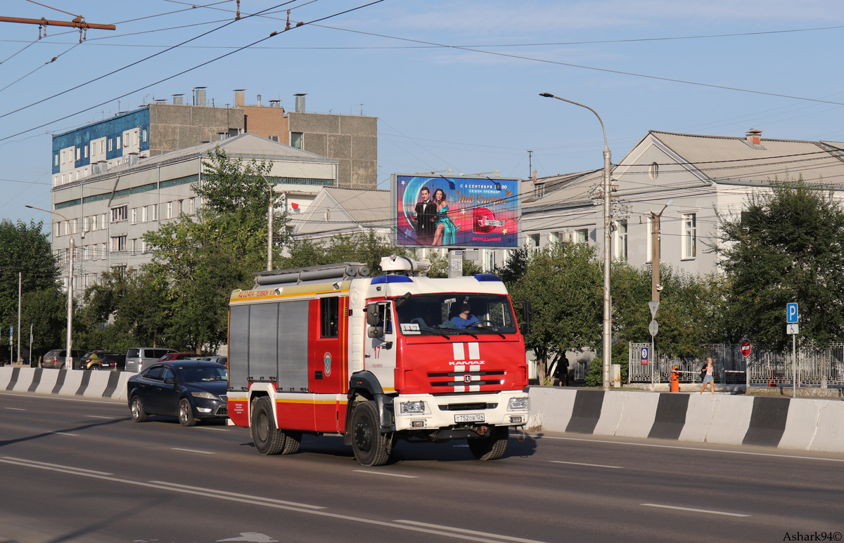 Красноярский край, № Т 752 ОВ 124 — КамАЗ-5387-RR(76) [538705]