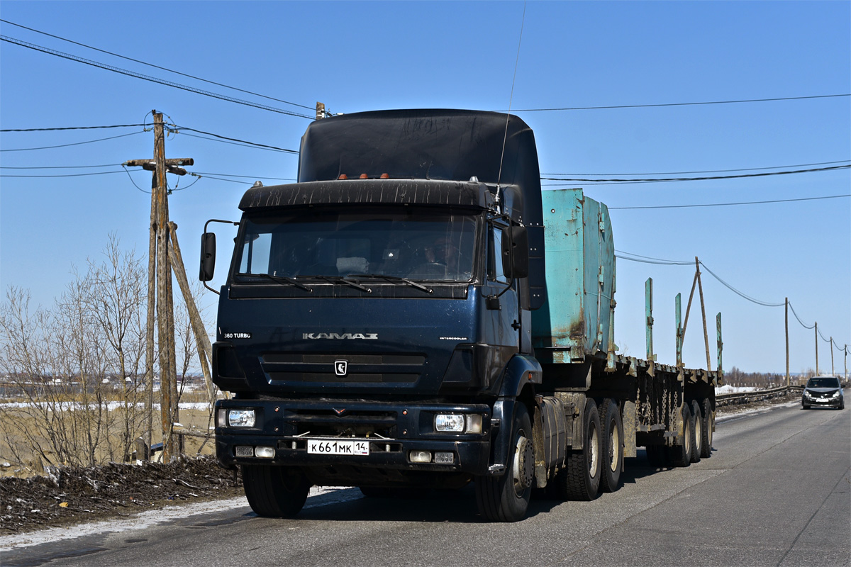 Саха (Якутия), № К 661 МК 14 — КамАЗ-6460 [646000]