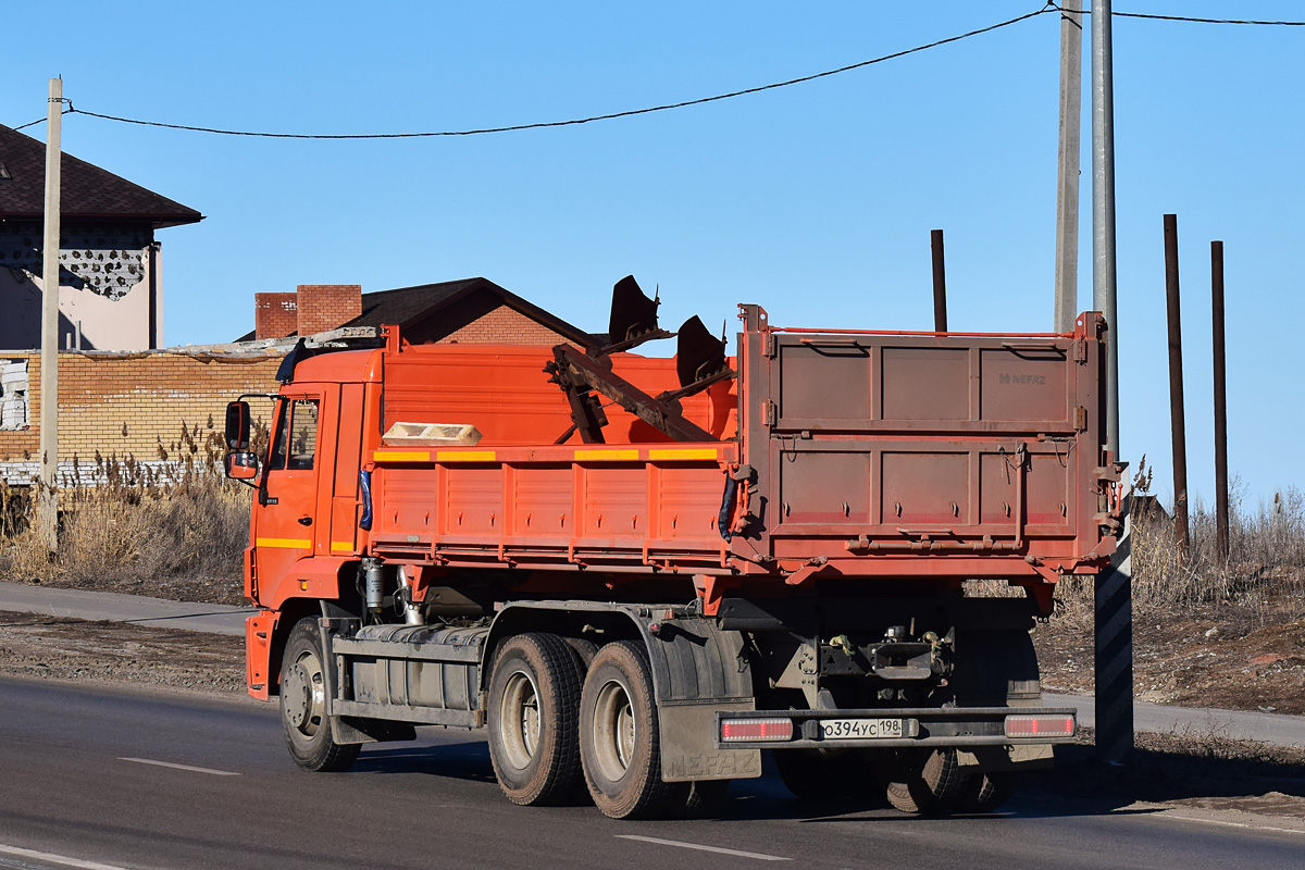 Волгоградская область, № О 394 УС 198 — КамАЗ-65115 (общая модель)