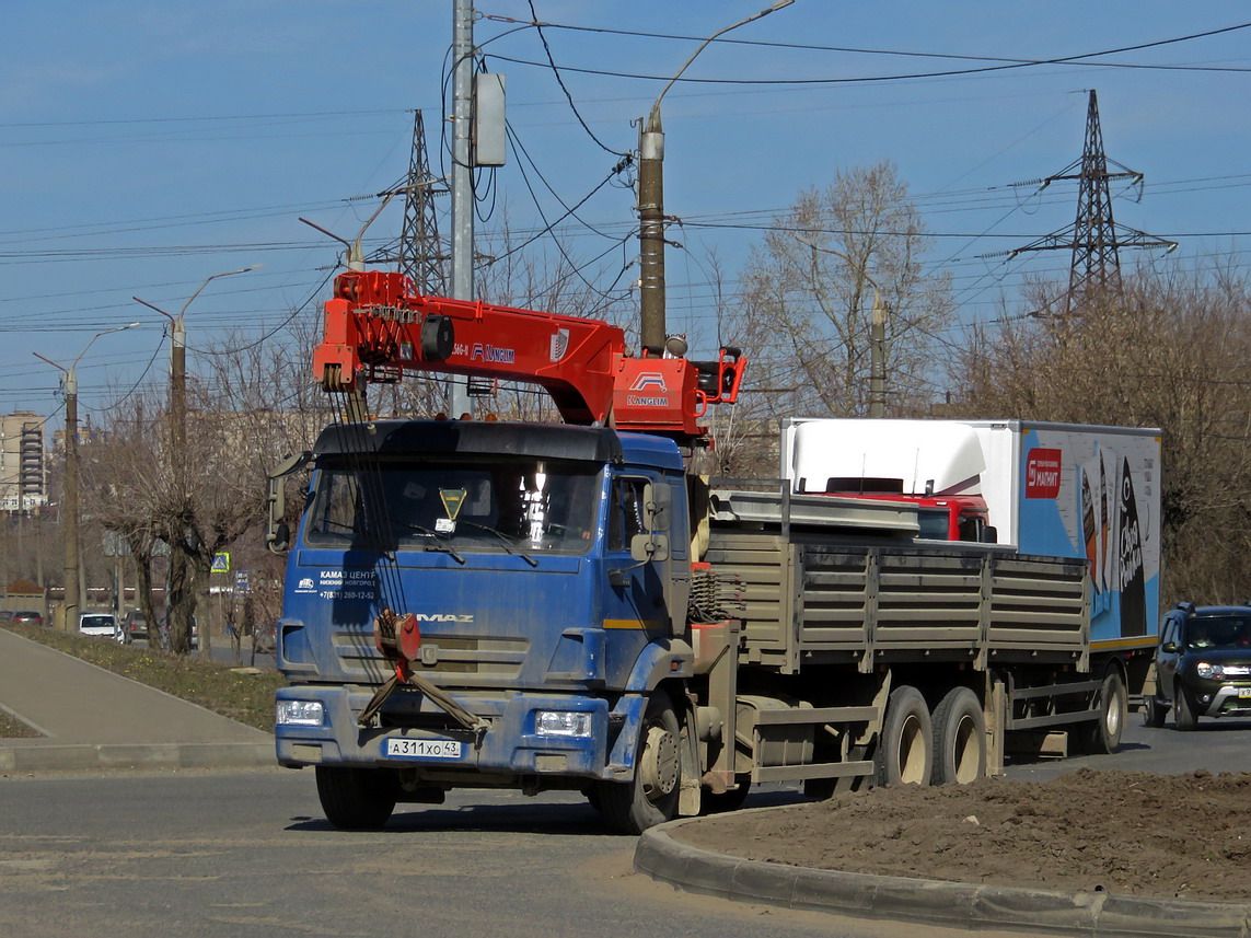 Кировская область, № А 311 ХО 43 — КамАЗ-65115-A5(48)