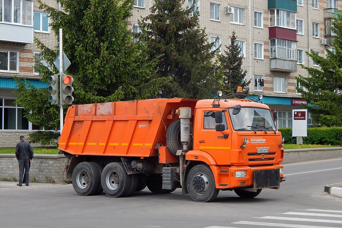 Белгородская область, № О 052 ХМ 31 — КамАЗ-65115-42